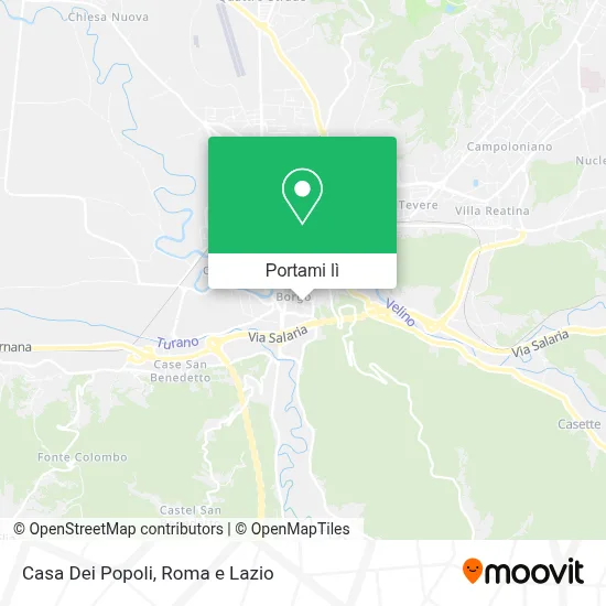 Mappa Casa Dei Popoli