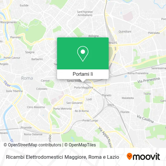 Mappa Ricambi Elettrodomestici Maggiore