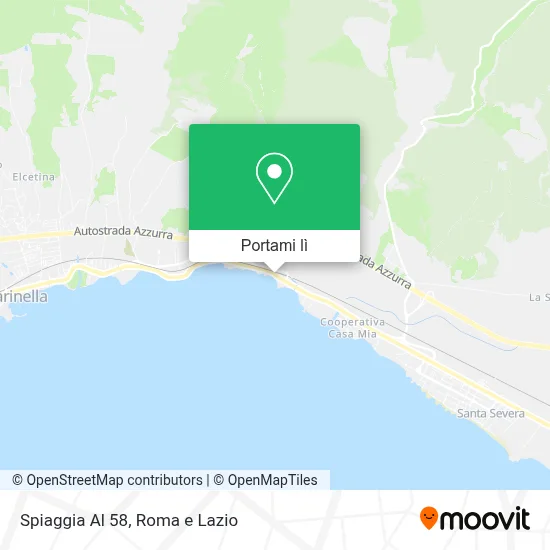 Mappa Spiaggia Al 58