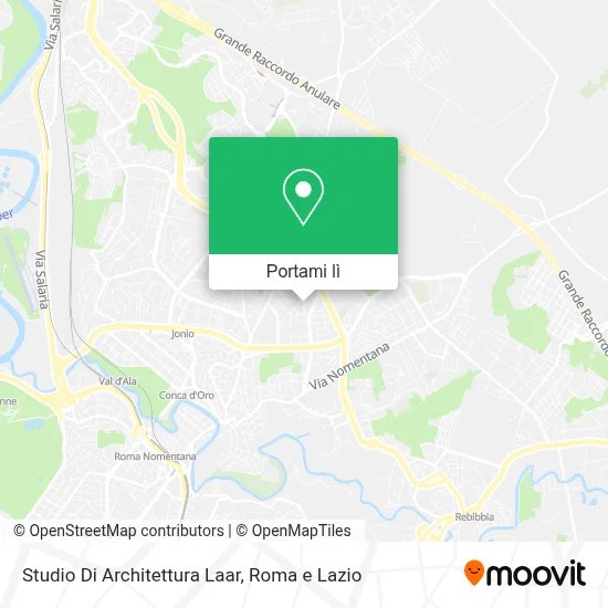 Mappa Studio Di Architettura Laar