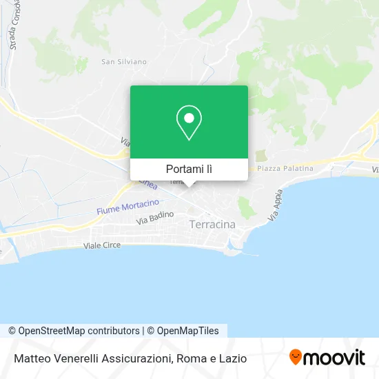 Mappa Matteo Venerelli Assicurazioni