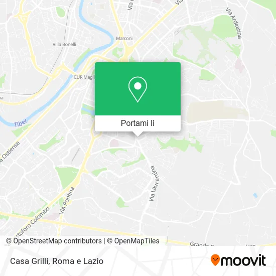 Mappa Casa Grilli