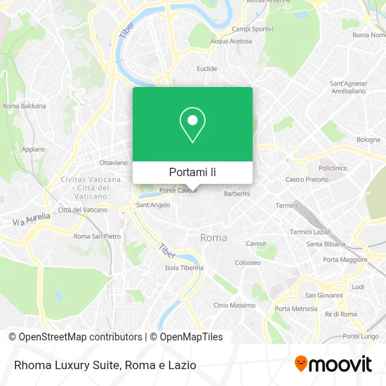 Mappa Rhoma Luxury Suite