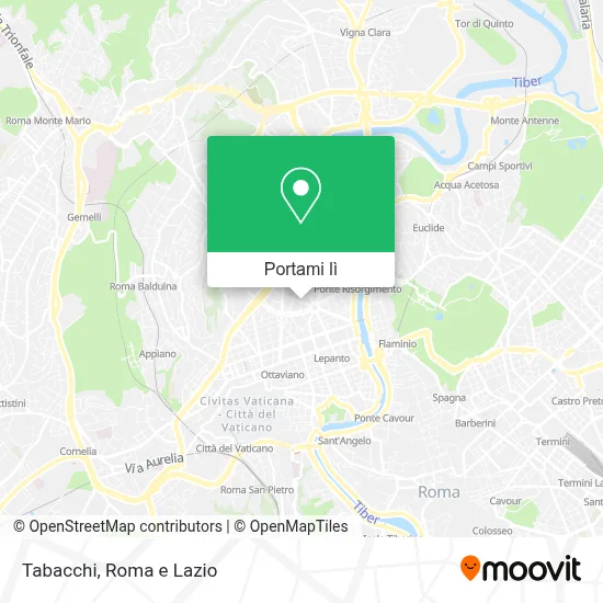 Mappa Tabacchi