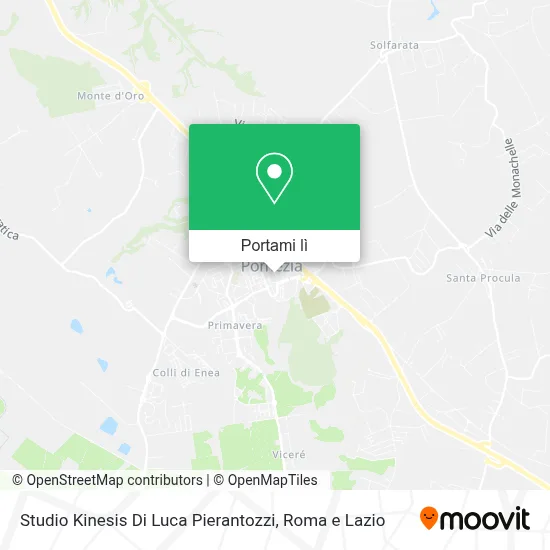 Mappa Studio Kinesis Di Luca Pierantozzi