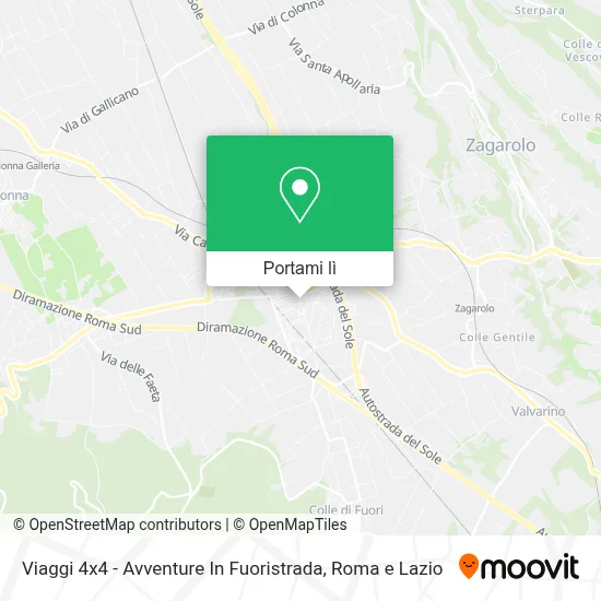 Mappa Viaggi 4x4 - Avventure In Fuoristrada
