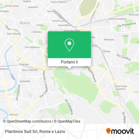 Mappa Plantinox Sud Srl