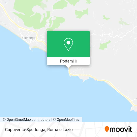 Mappa Capovento-Sperlonga