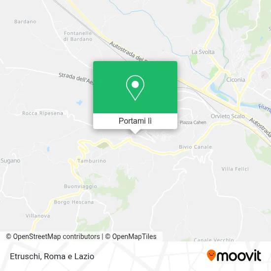 Mappa Etruschi