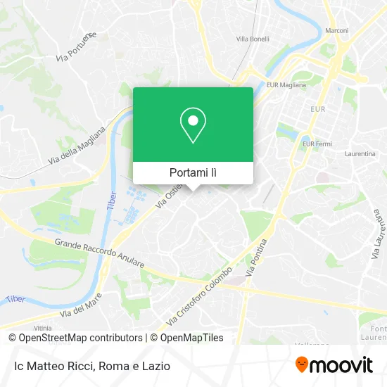 Mappa Ic Matteo Ricci