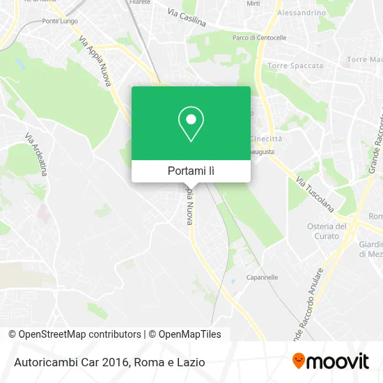 Mappa Autoricambi Car 2016