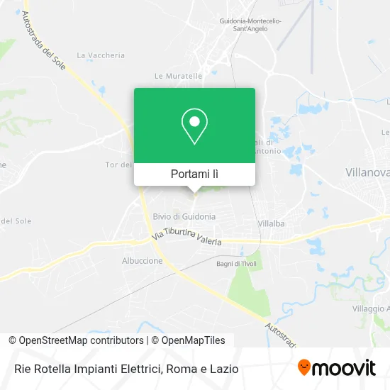 Mappa Rie Rotella Impianti Elettrici