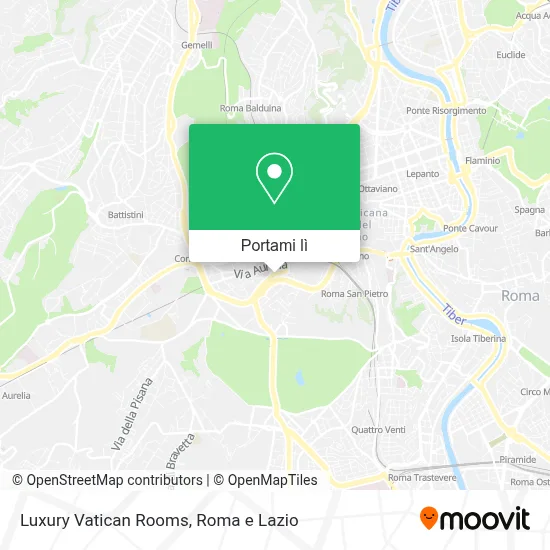 Mappa Luxury Vatican Rooms