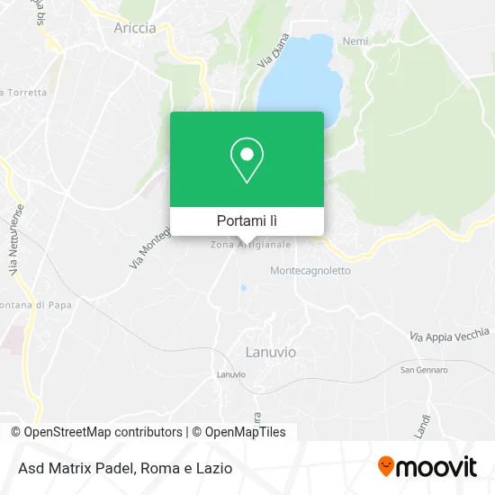 Mappa Asd Matrix Padel