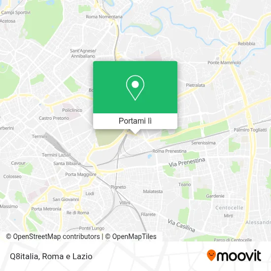 Mappa Q8italia