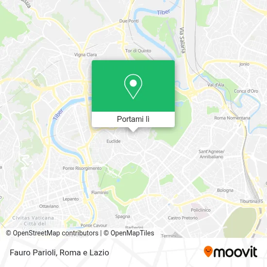 Mappa Fauro Parioli