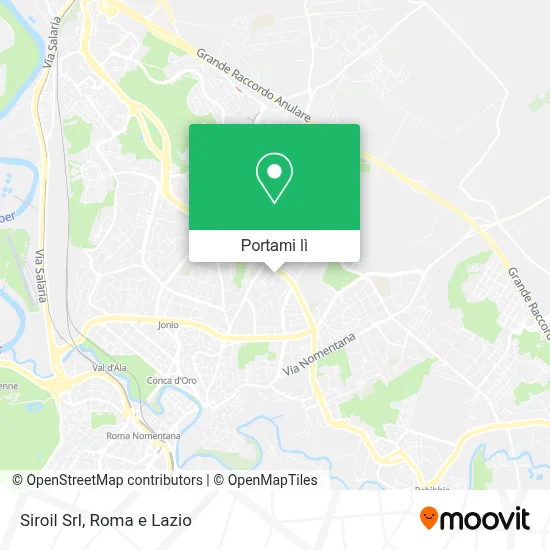 Mappa Siroil Srl