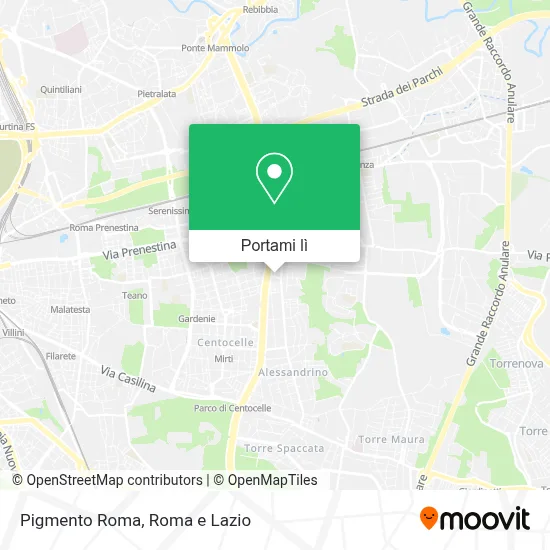 Mappa Pigmento Roma