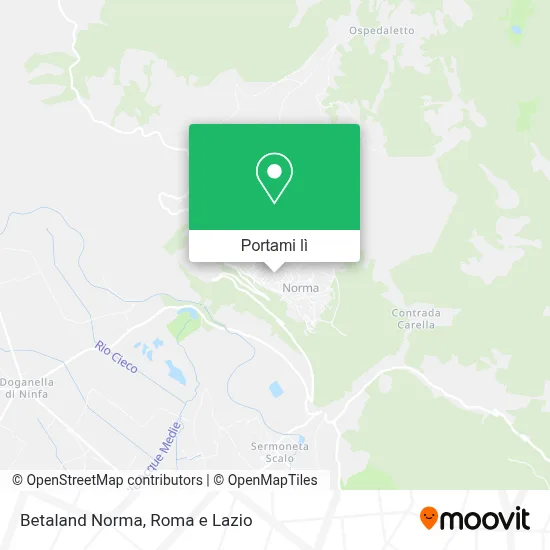 Mappa Betaland Norma