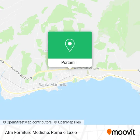 Mappa Atm Forniture Mediche