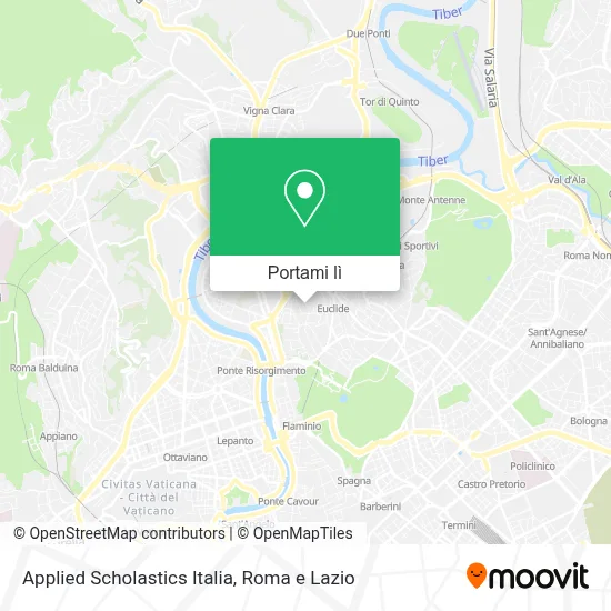 Mappa Applied Scholastics Italia