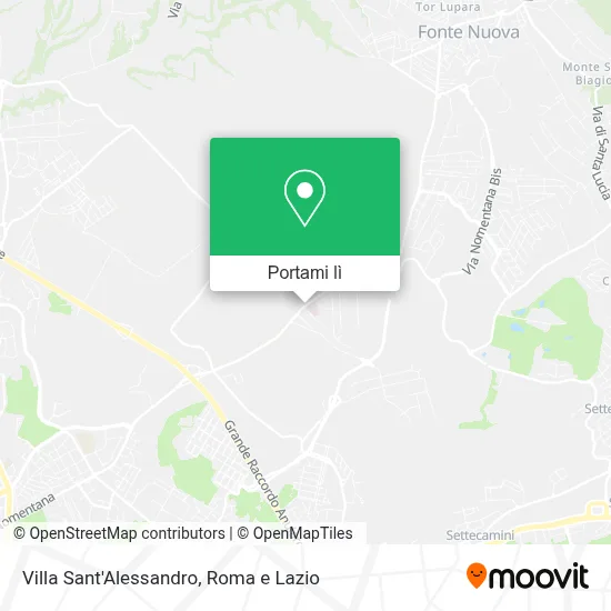 Mappa Villa Sant'Alessandro