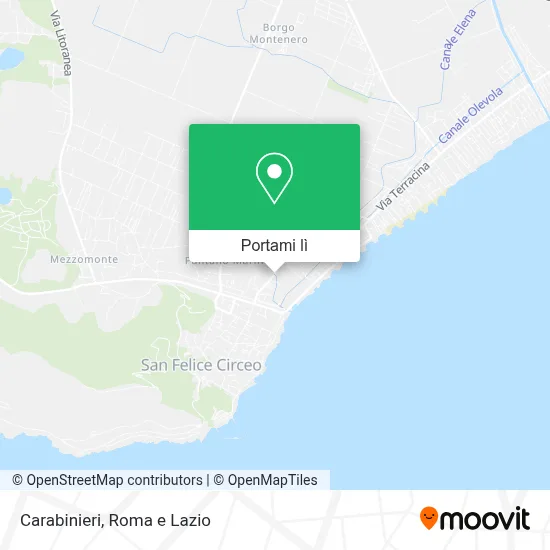Mappa Carabinieri