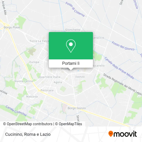 Mappa Cucinino