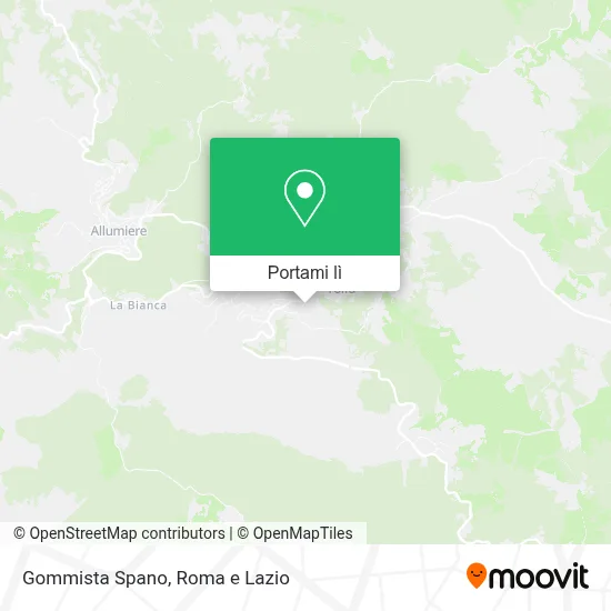 Mappa Gommista Spano