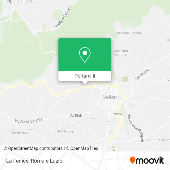 Mappa La Fenice