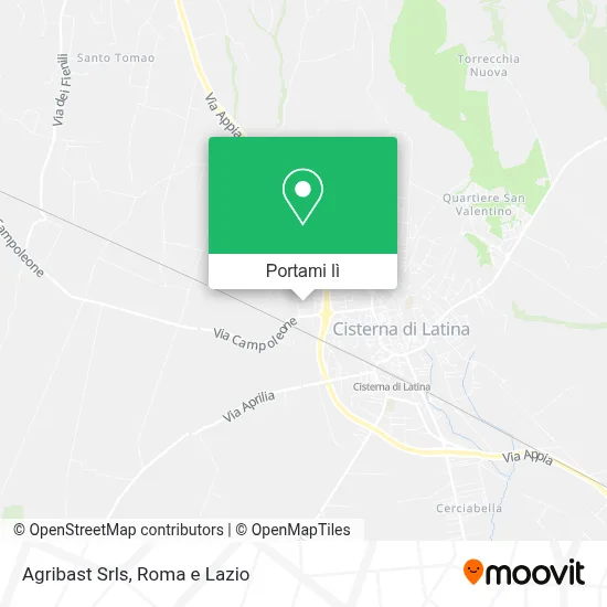 Mappa Agribast Srls