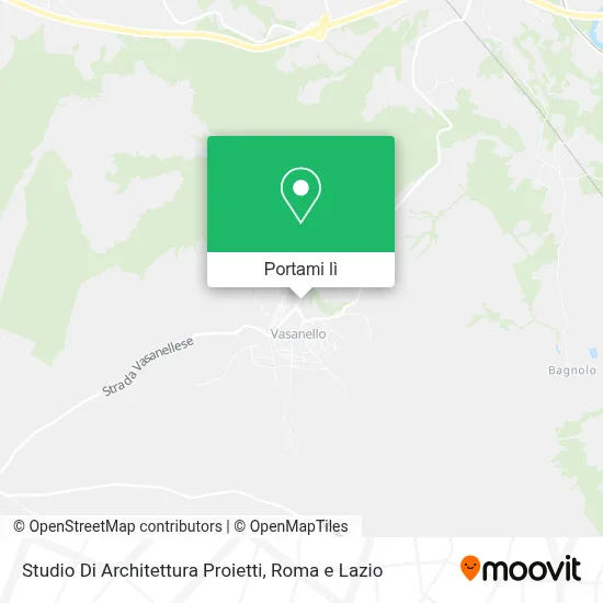 Mappa Studio Di Architettura Proietti