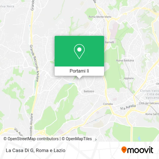 Mappa La Casa Di G