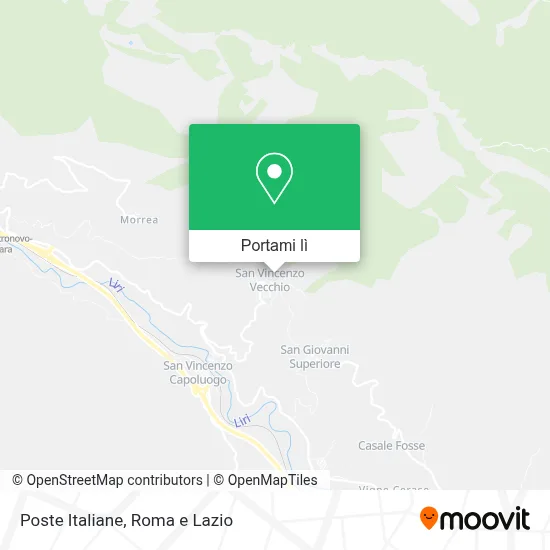 Mappa Poste Italiane