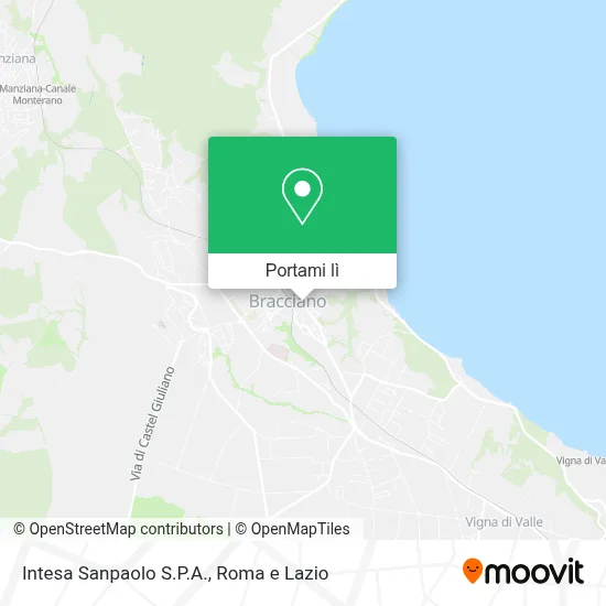 Mappa Intesa Sanpaolo S.P.A.