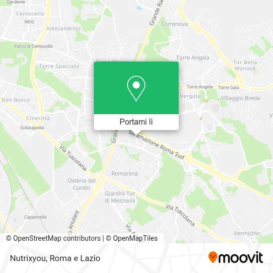 Mappa Nutrixyou