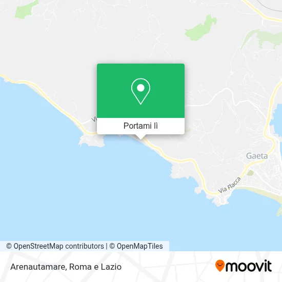Mappa Arenautamare