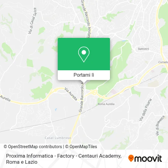 Mappa Proxima Informatica - Factory - Centauri Academy