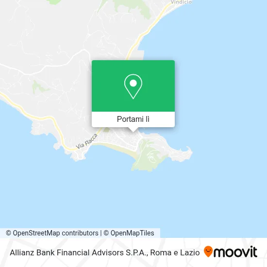 Mappa Allianz Bank Financial Advisors S.P.A.