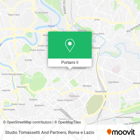 Mappa Studio Tomassetti And Partners