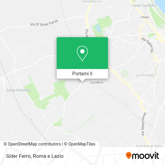 Mappa Sider Ferro