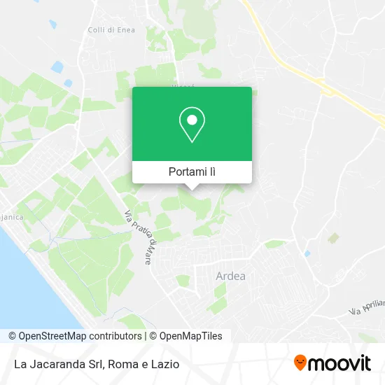 Mappa La Jacaranda Srl