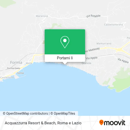 Mappa Acquazzurra Resort & Beach