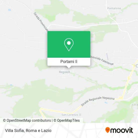 Mappa Villa Sofia