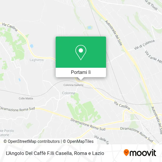 Mappa L'Angolo Del Caffè F.lli Casella