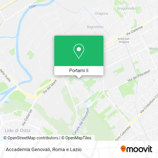 Mappa Accademia Genovali