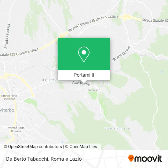 Mappa Da Berto Tabacchi