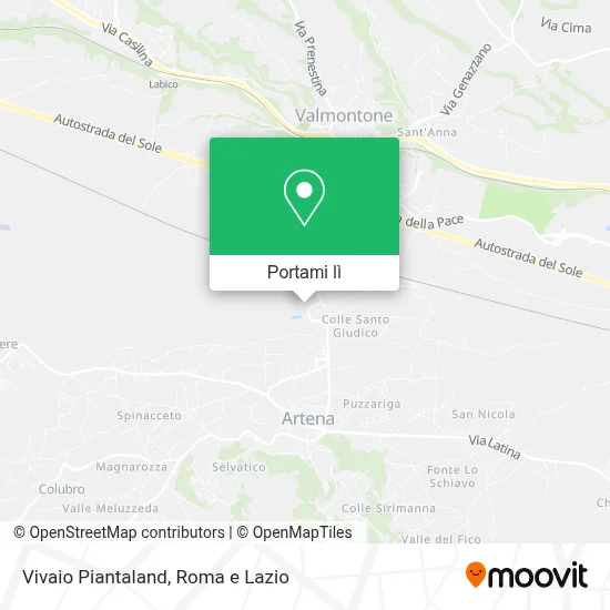 Mappa Vivaio Piantaland