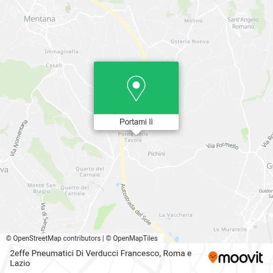 Mappa 2effe Pneumatici Di Verducci Francesco