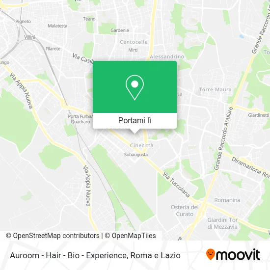 Mappa Auroom - Hair - Bio - Experience